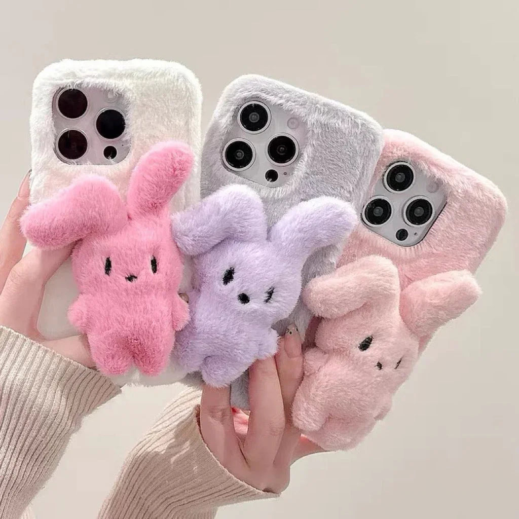 Fluffy Rabbit Phone Case (for iPhones)