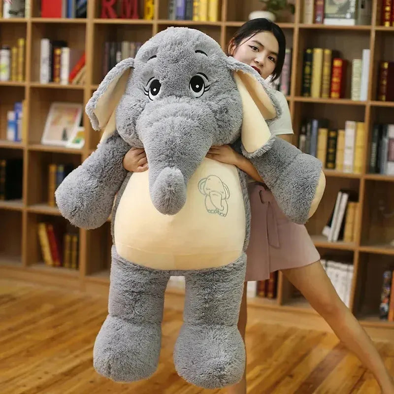 Giant elephant stuffed fashion animal