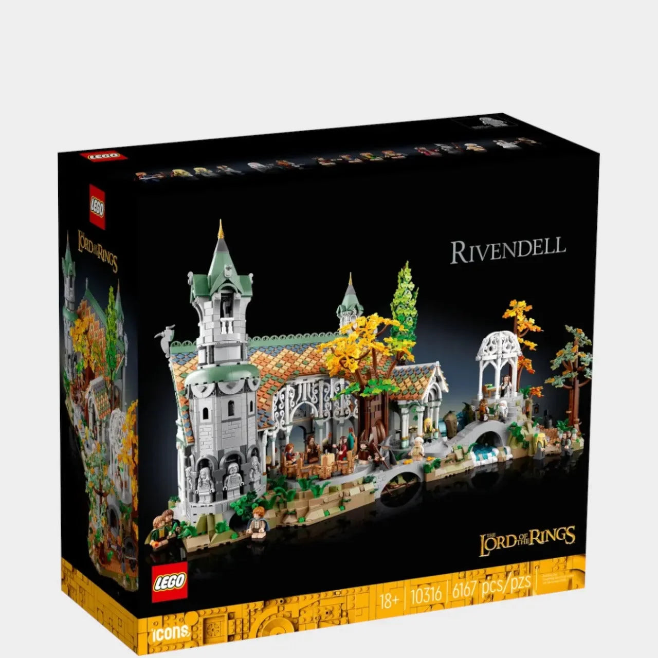 LOTR Rivendell Castle Building Block Set