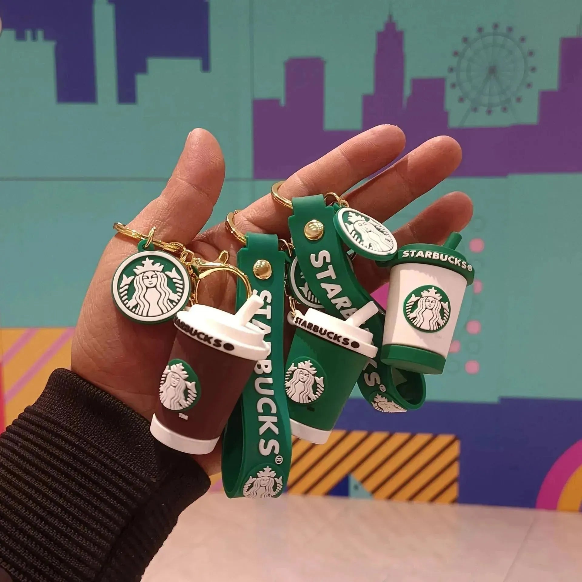 Starbucks popular keychains