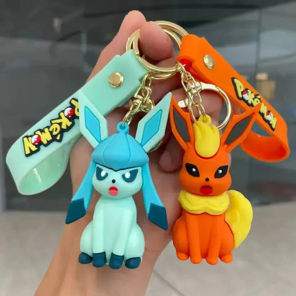 Eeveelutionary Eevee Family Keychain