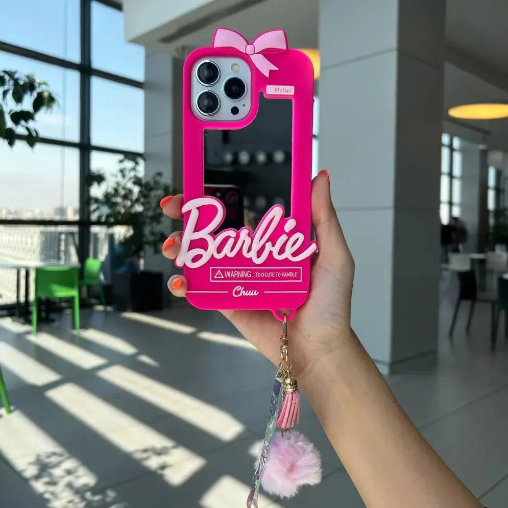 Barbie Mirror 3D Case For iPhone