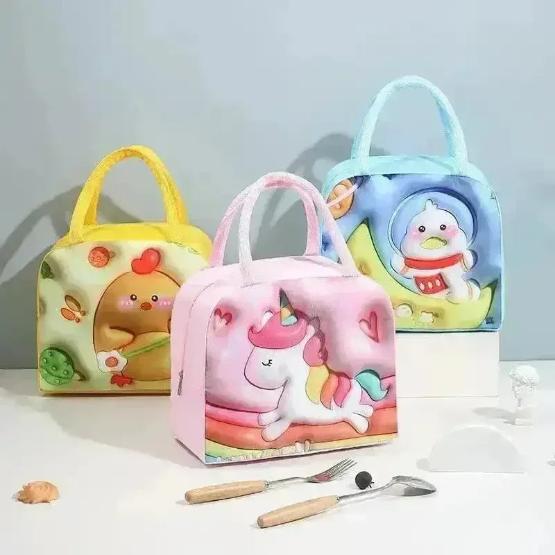 3D Cute Lunch Bags For Kids - Main Image