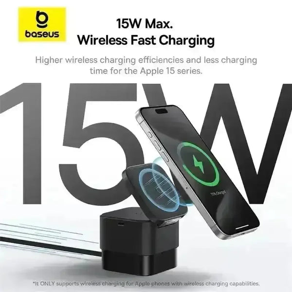Baseus 25W in Magnetic Wireless Charger Stand