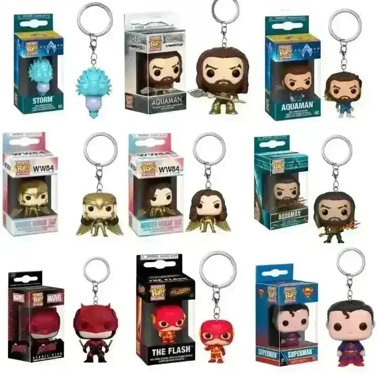 Funko DC Pocket POP Action Figure Keychains - Main Image