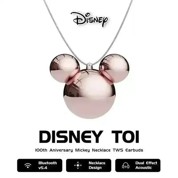 DSNY 100th Anniversary Mickey Necklace TWS Earbuds