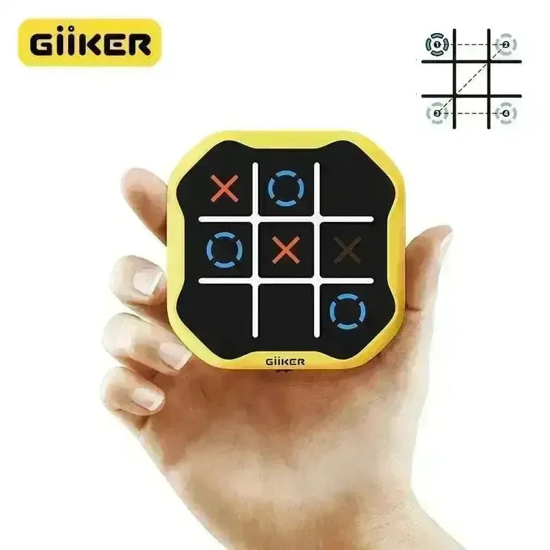 Giiker Digital Electronic Portable Tic-Tac-Toe Indoor Game For Kids