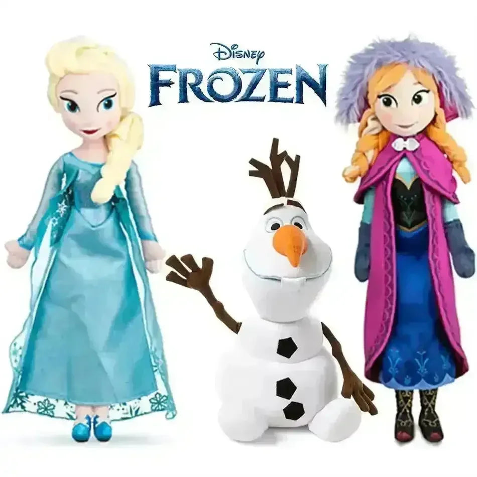 Frozen Anna Elsa Premium Plush Doll
