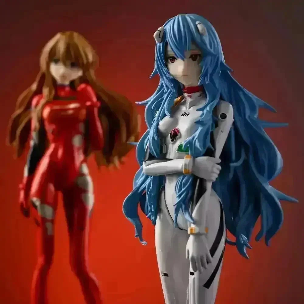Figurine de dessin animé Evangelion Ayanami Rei Asuka Shinji, Kawaii Figurine de dessin animé Evangelion Ayanami Rei Asuka Shinji, Kawaii