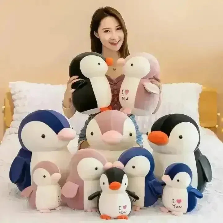 I Love You Penguin Plush Toy Best Romantic Gift For Loved Ones
