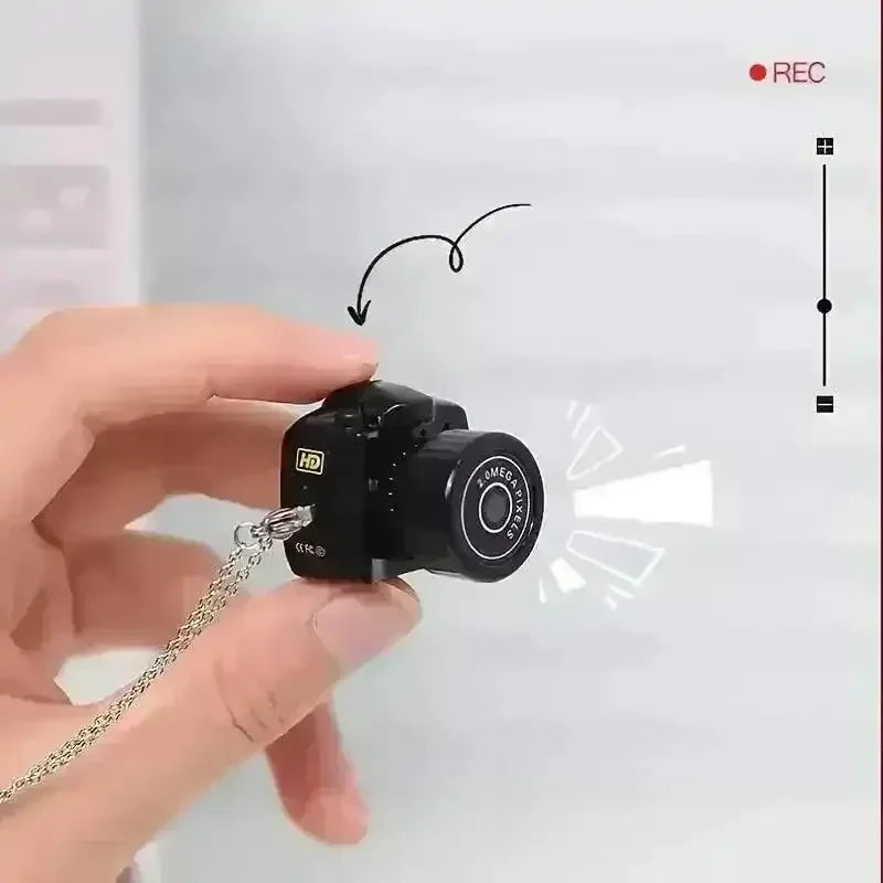 Mini Camera Keychain: Compact Convenient - Main Image