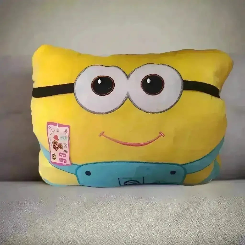 One Eyed Minion Cushion Double EyedMinniun Hand Warmer Plush Pillow