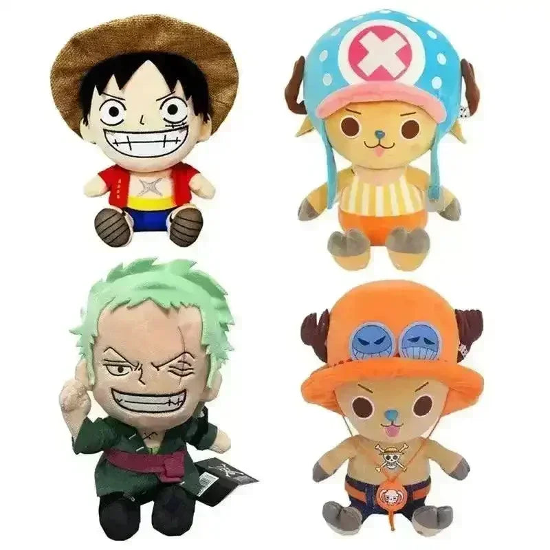 Buy One Piece Anime Luffy, Zoro and Chopper Soft Premium Plush Toys