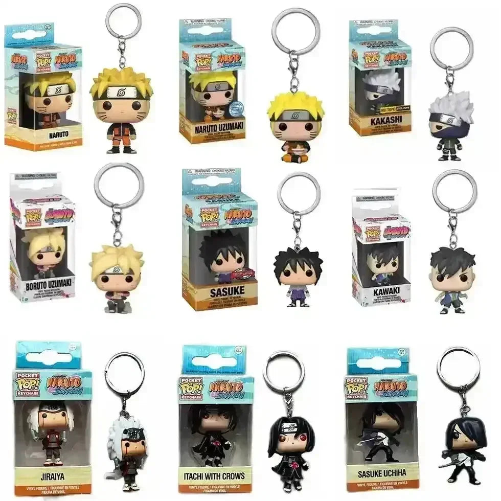 Pocket Pop Naruto Character Keychain