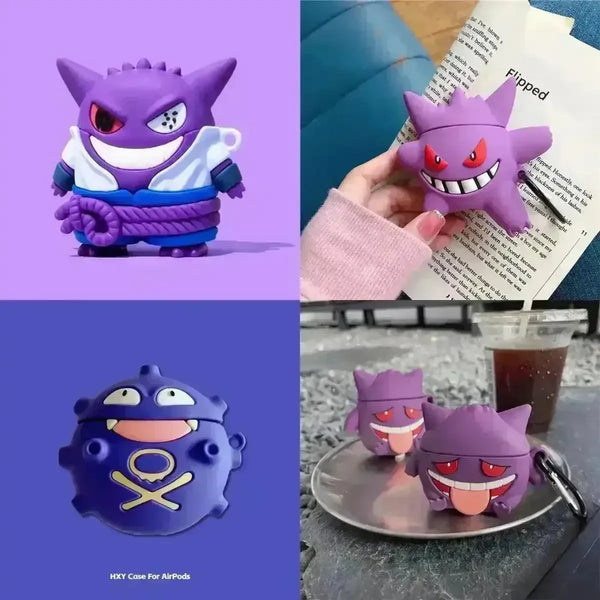 Pokimoen Gengar and Koffing Case (For Airpods)