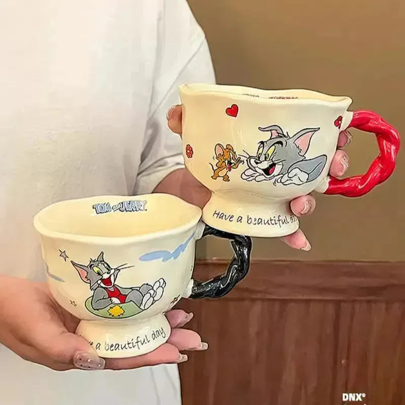 Egan Tasse petit déjeuner Tom & Jerry ML 480