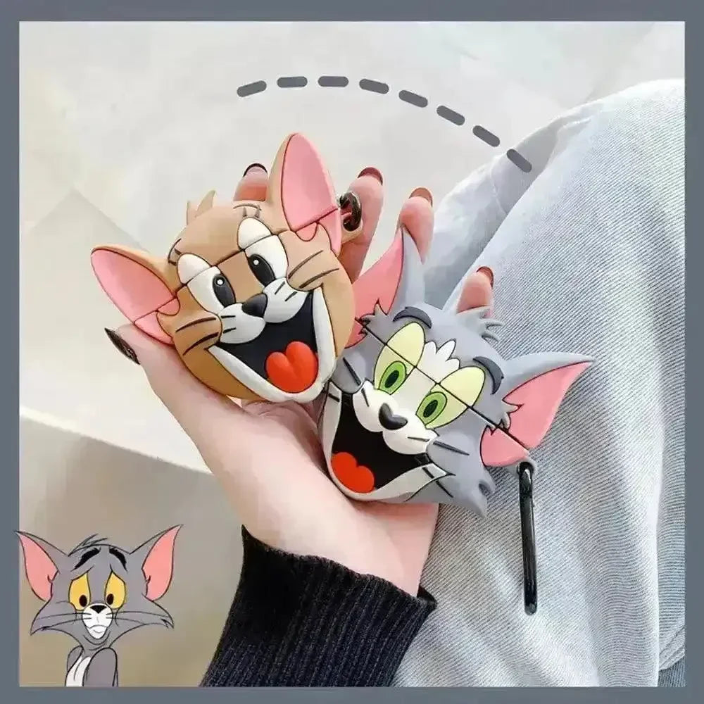 Tom Jerry Protective Case (For Airpods)
