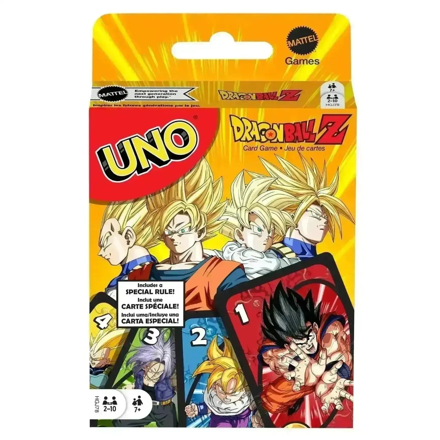 UNO Dragonball Z Special Card Game Best Indoor Games For Family