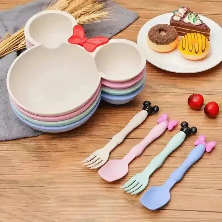 Minnie plate set best sale