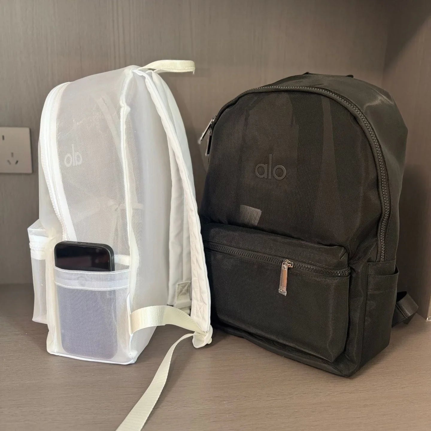 Alo Clarity Transparent Backpack