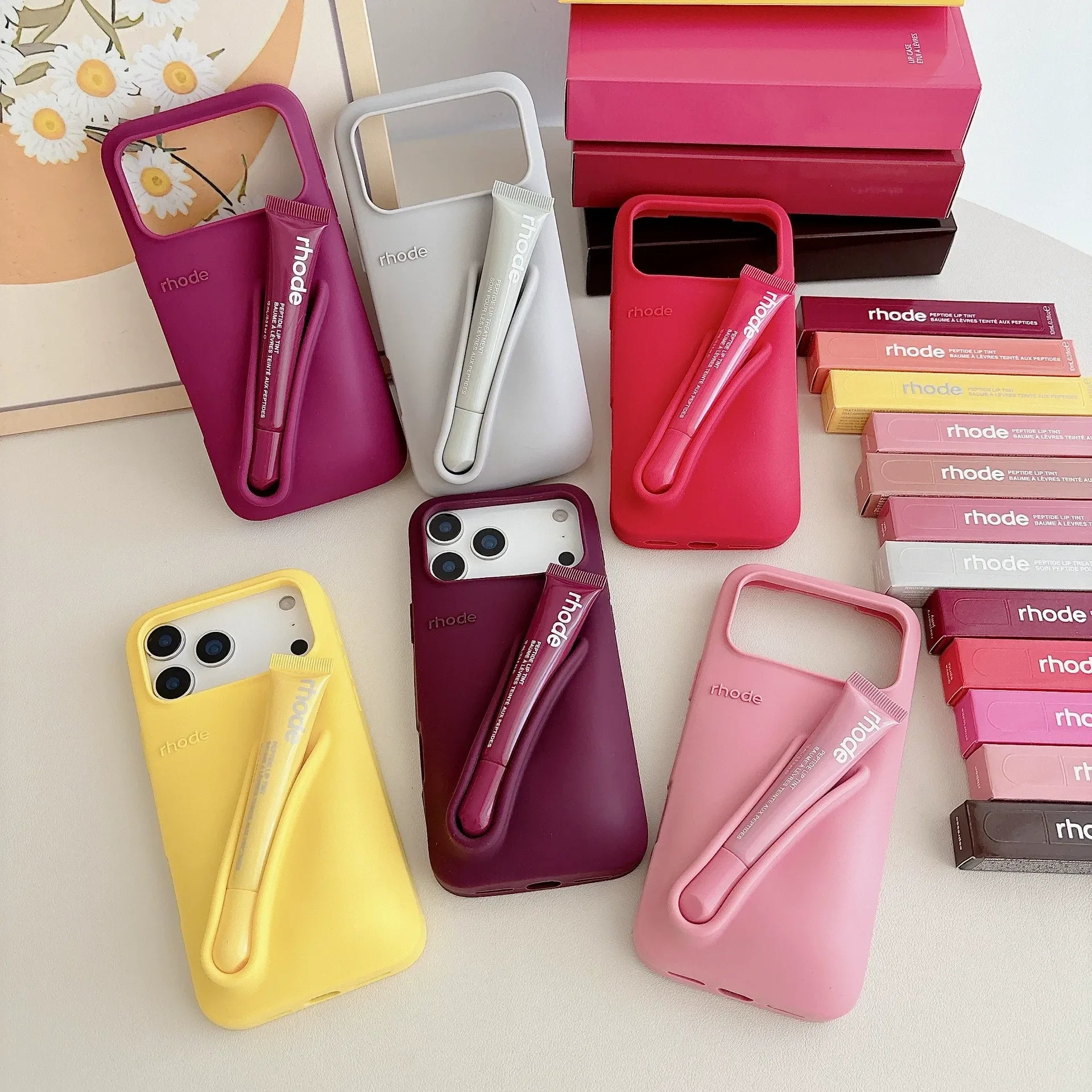 Glam Rhode Lipstick Case with Liptint (For iPhones) Glam Rhode Lipstick Case with Liptint (For iPhones)