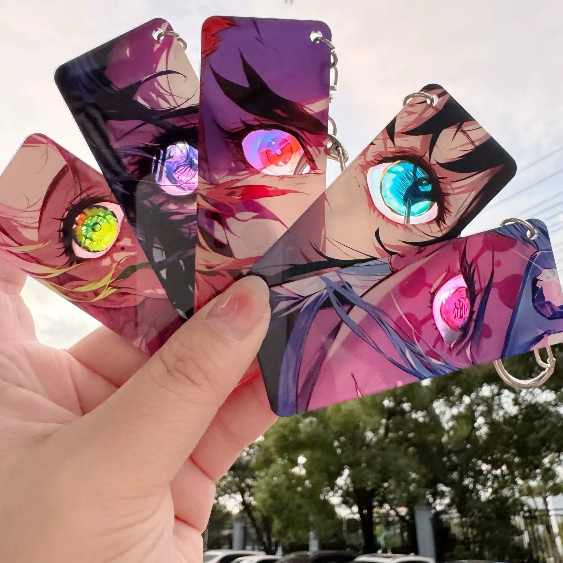 Girl Eyes Keychain ZYNKAI Anime Demon Slayer Glowing Eyes Acrylic Keychain Premium UV Print Key  Chain Price In India Buy ZYNKAI Anime Demon Slayer Glowing Eyes Acrylic  Keychain Premium UV Print Key