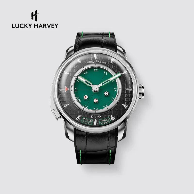 ジャック様 Lucky Harvey Sic Bo Gambling Table Mechanical Watch