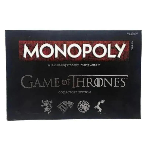 Monopoly Game of Thrones Limited Edition Board store Plays Theme Song Collectors