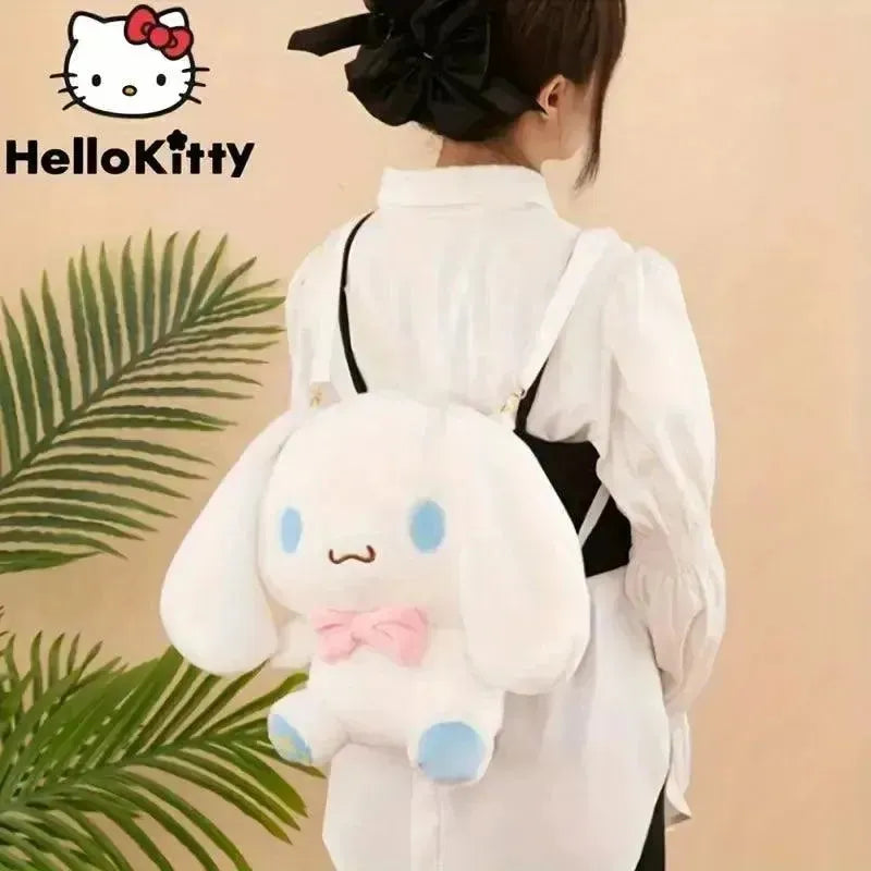 Sanrio Kuromi Cinnamoroll Plush Backpack