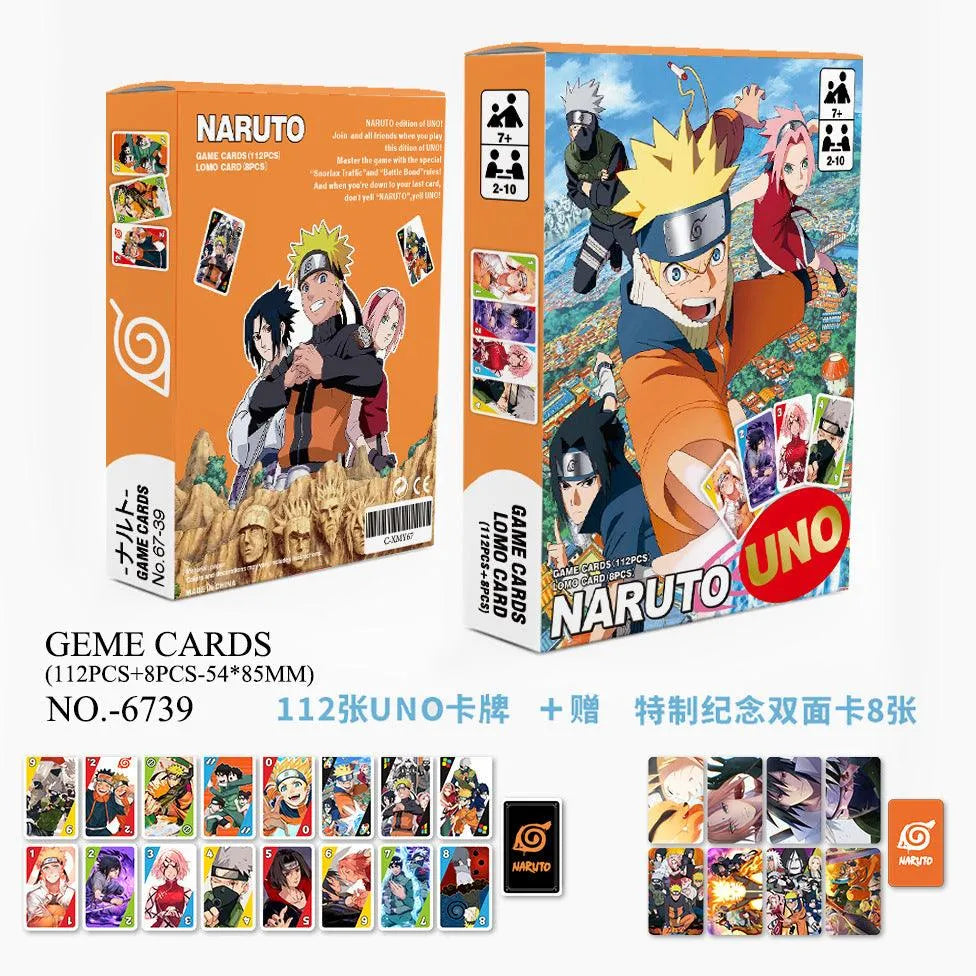 Buy UNO Naruto Card Game – Bear Hugs