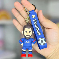 Sporty Lionel Messi 3D Keychain