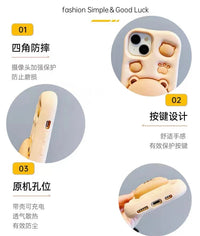 Kawaii Bear Phone Case for iPhone 11/11pro max/12/12pro max/13/13pro/13pro max/14/14pro/14pro max/15/15pro/15pro max PN6942 - Bear Hugs