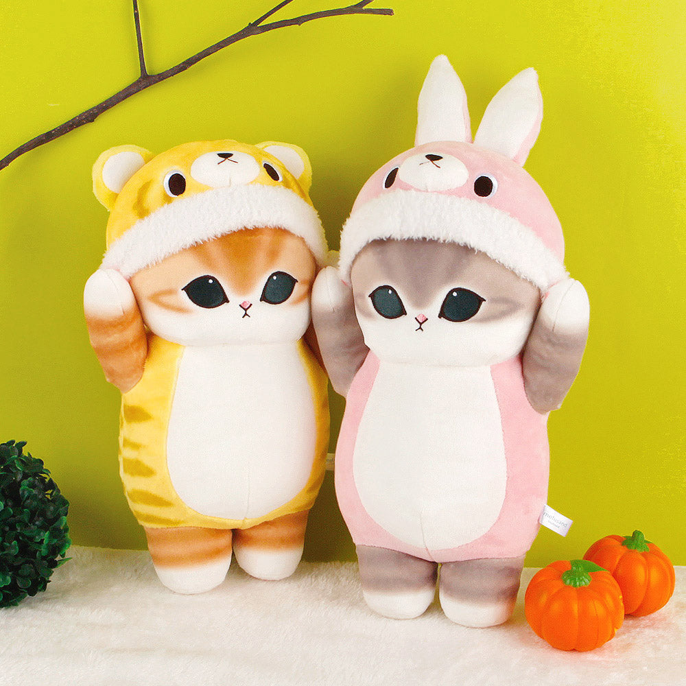Mofusand Animal Hoodie BIG Plush Doll 35cm Tiger Bunny random - Bear Hugs