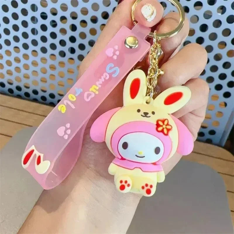 Sanliou Bunny Ears 3D Keychain