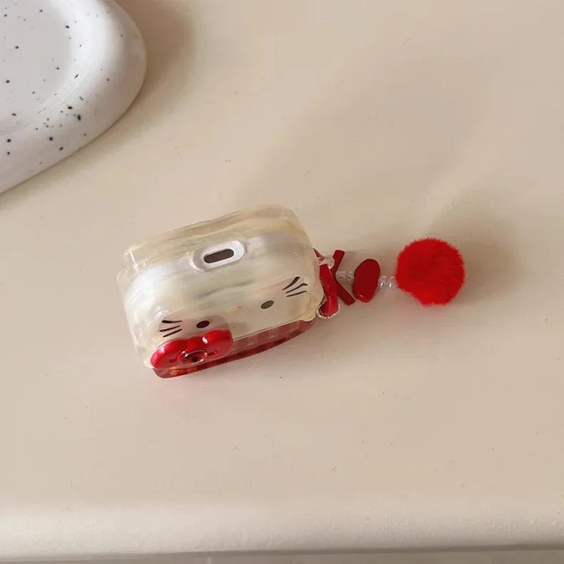Kawaii Kitty AirPods Case For Iphone PN7033 - Bear Hugs