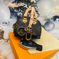 Luxe Legacy Monogram Bag Keychain