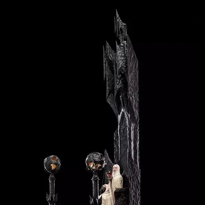 Saruman on Throne Collector's Action Figure