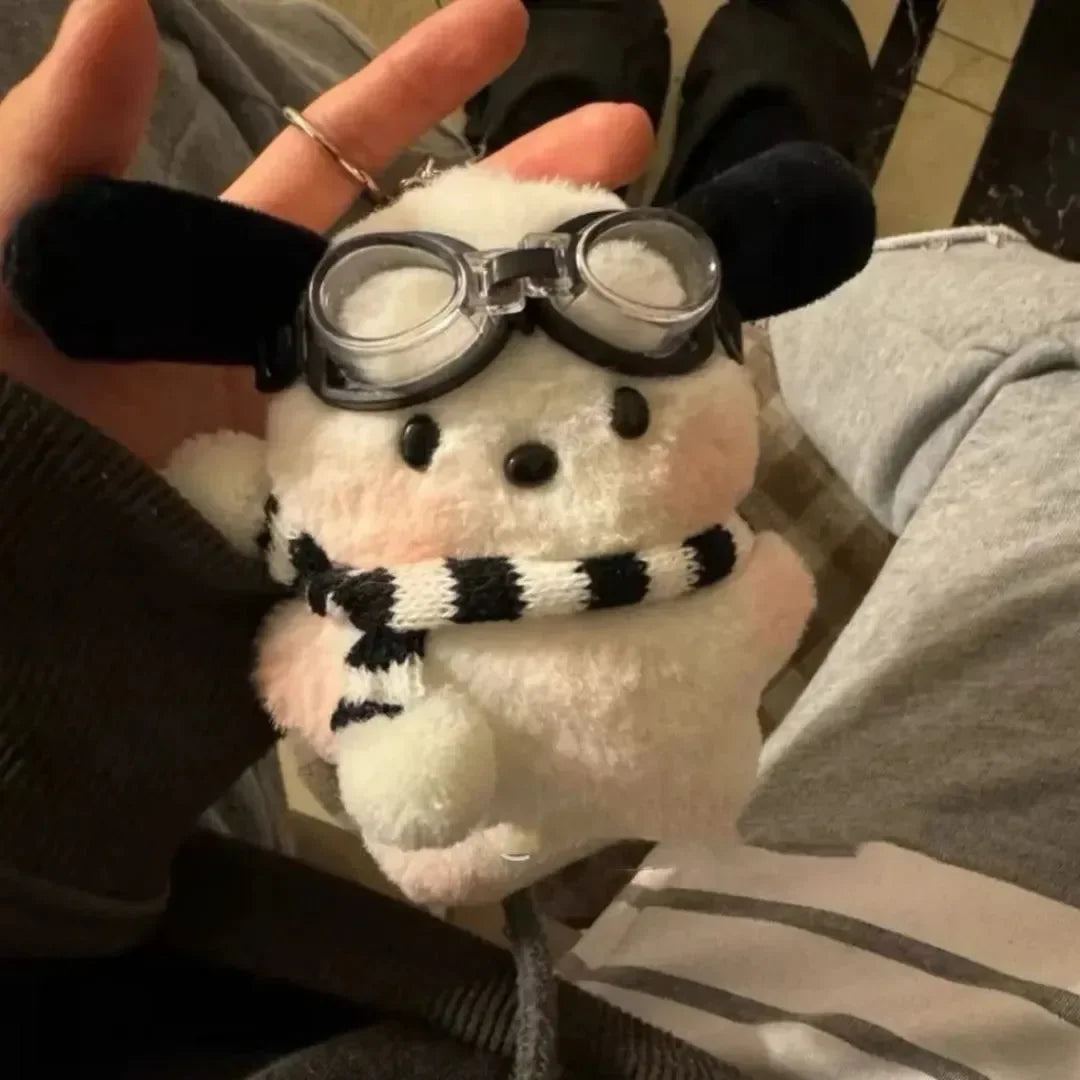 Adventure Ready Pochacco Plush Keychain