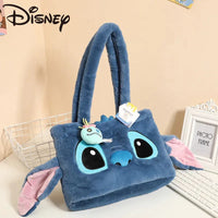 Disney Stitch Plush Tote Bag