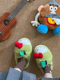 Hello Kitty Fruity Harvest Plush Slippers