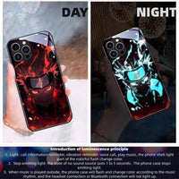 Glowing Naruto Flashing Smart LED Cover (For iPhone) - Bear Hugs