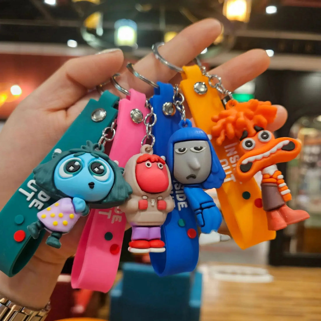 Inside Out 3D Keychain