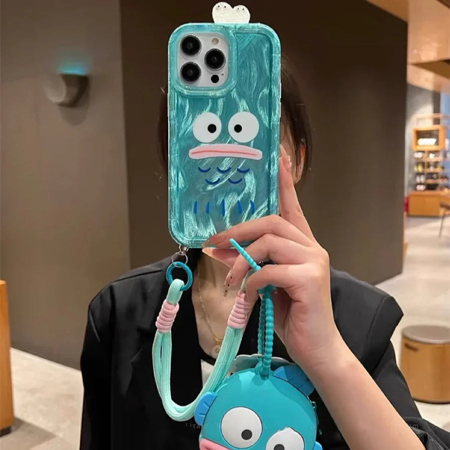 Cute Fish Phone Case for iPhone 11/12/12pro max/13/13pro/13pro max/14/14pro/14pro max/15/15pro/15pro max/16/16pro/16pro max PN7105 - Bear Hugs