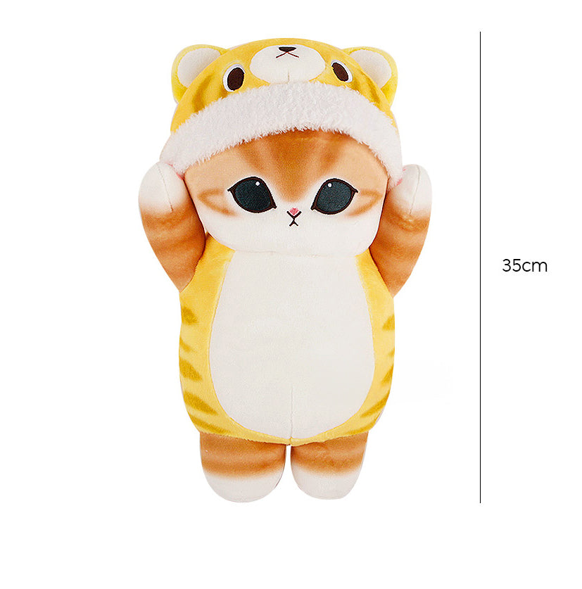 Mofusand Animal Hoodie BIG Plush Doll 35cm Tiger Bunny random - Bear Hugs