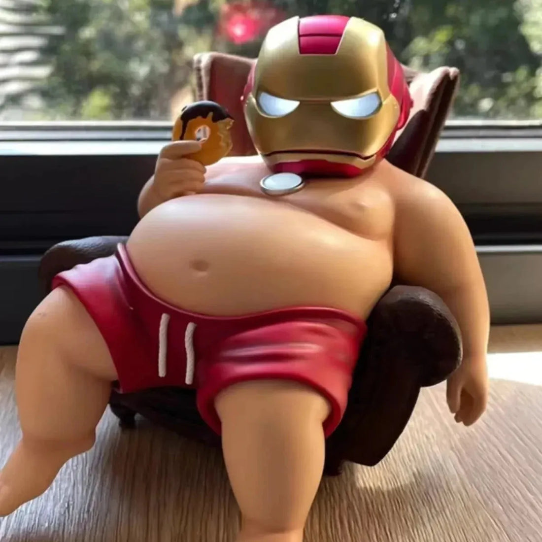 Marvel Fat Iron Man Figurine (11 cm)