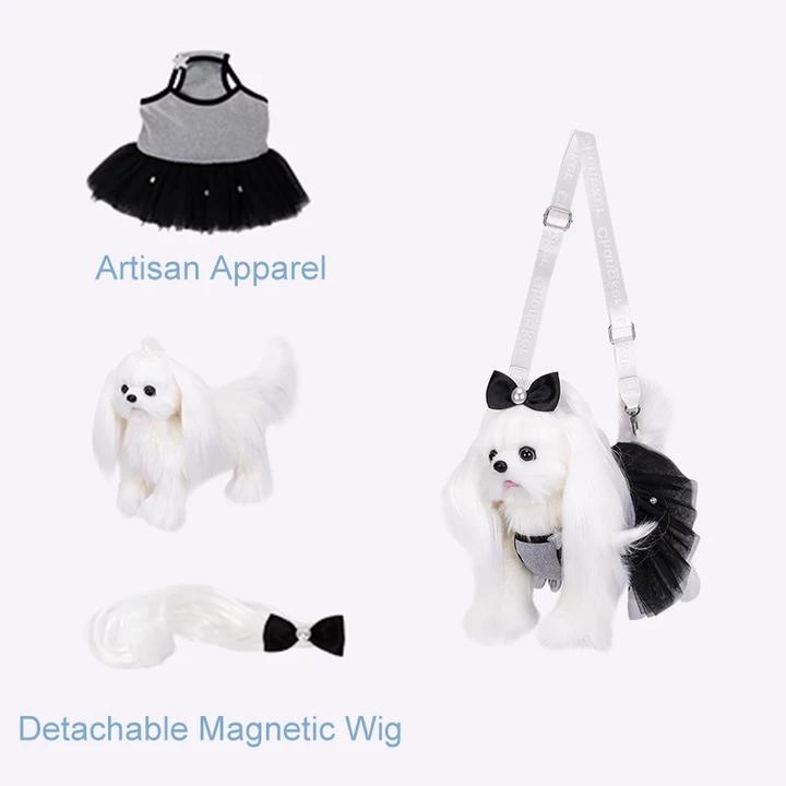 Chongker Realistic Maltese Shoulder Bag - Bear Hugs
