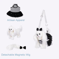 Chongker Realistic Maltese Shoulder Bag - Bear Hugs