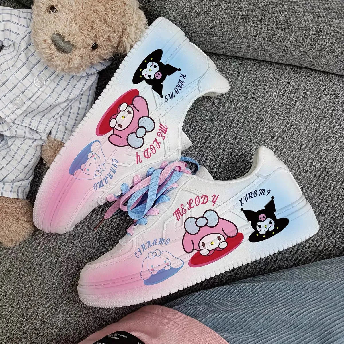 Fashion Anime Shoes PN7094 - Bear Hugs
