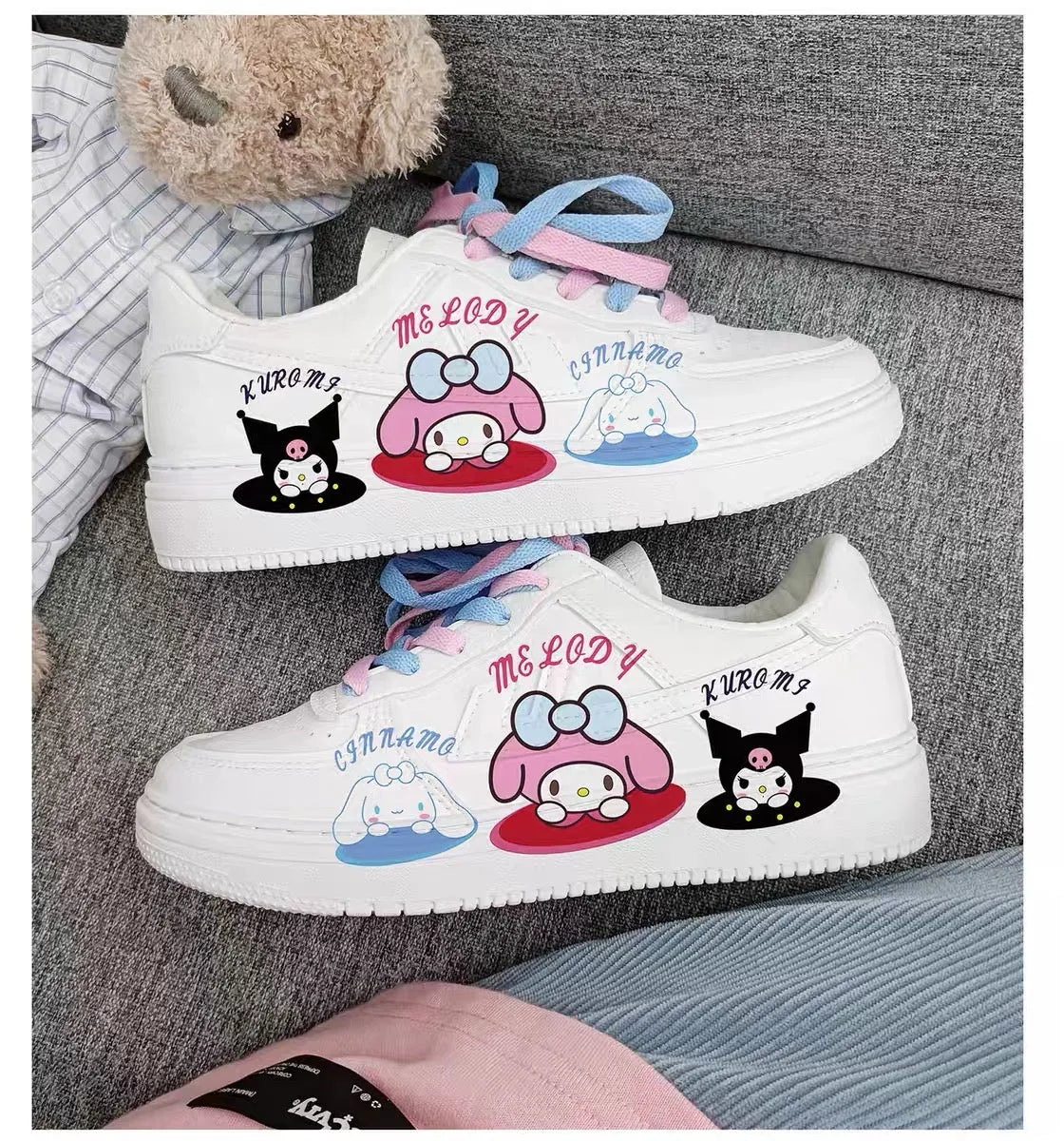 Fashion Anime Shoes PN7094 - Bear Hugs