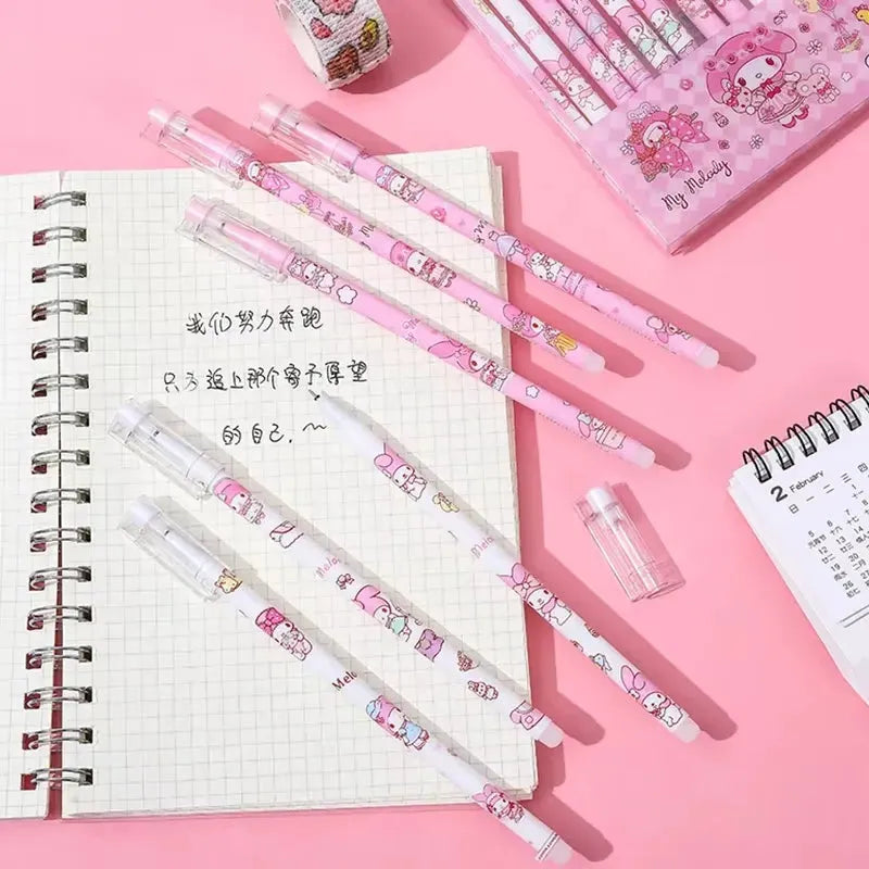 Sanrio Hello Kitty Design Erasable Pen (Set of 12)